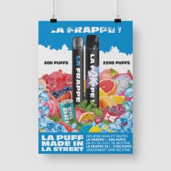 Poster A2 La Frappe !