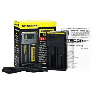 Chargeur d'accus Intellicharger New I2 [Nitecore]